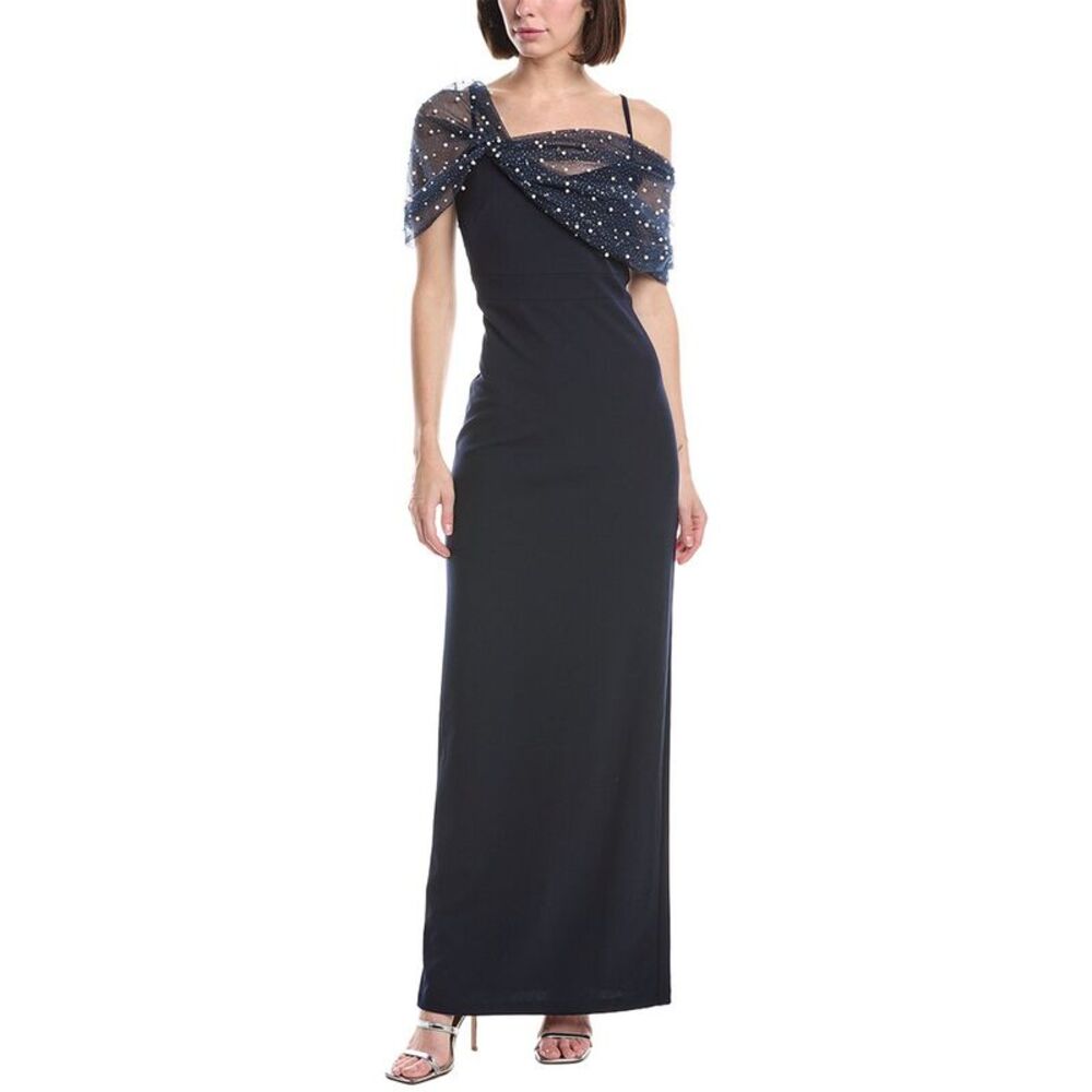 Eliza J Womens  Solid Maxi Dress